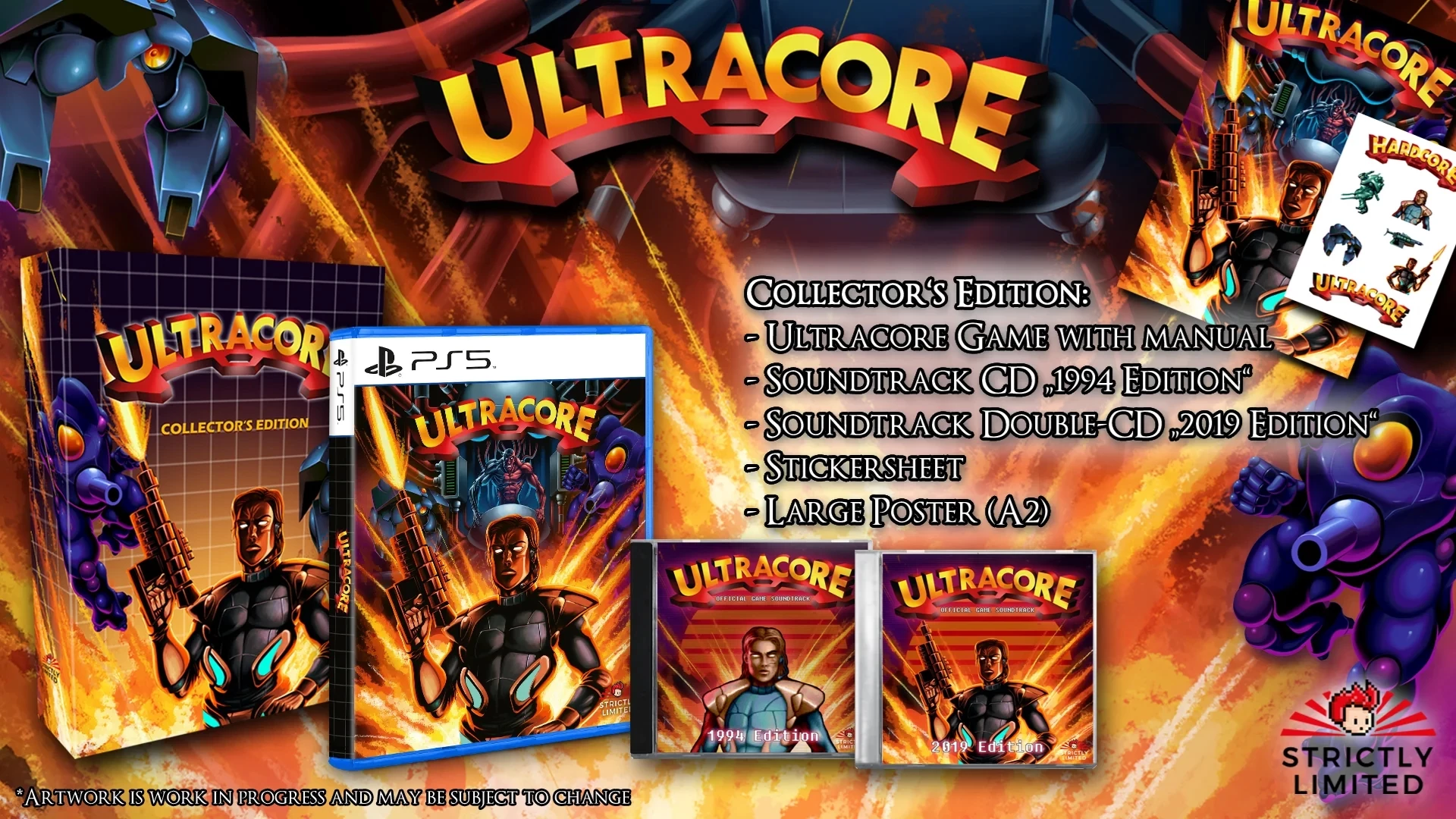 Ultracore - Collector's Edition (Strictly Limited) (PS5), Dice