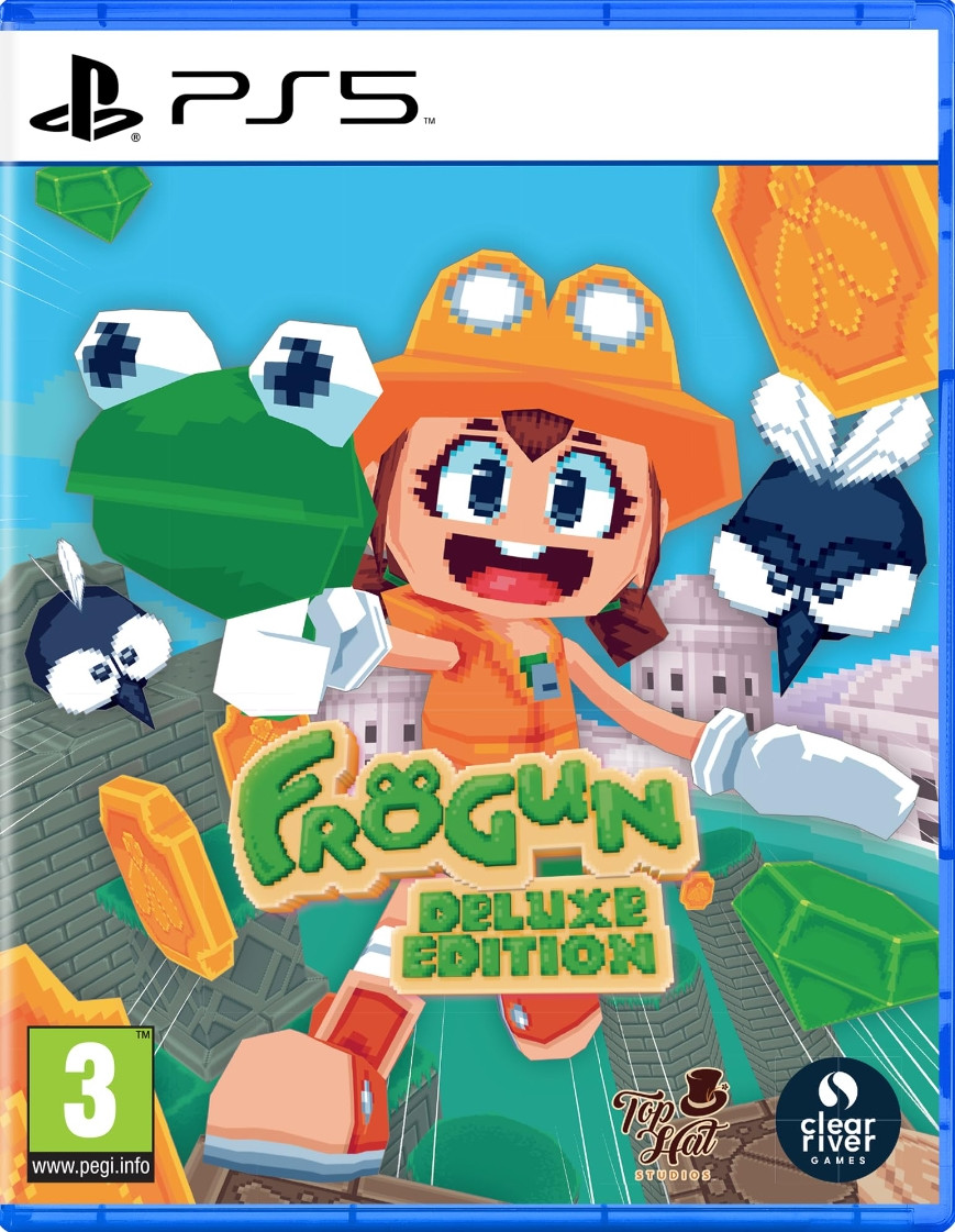 Frogun - Deluxe Edition (PS5), Clear River Games