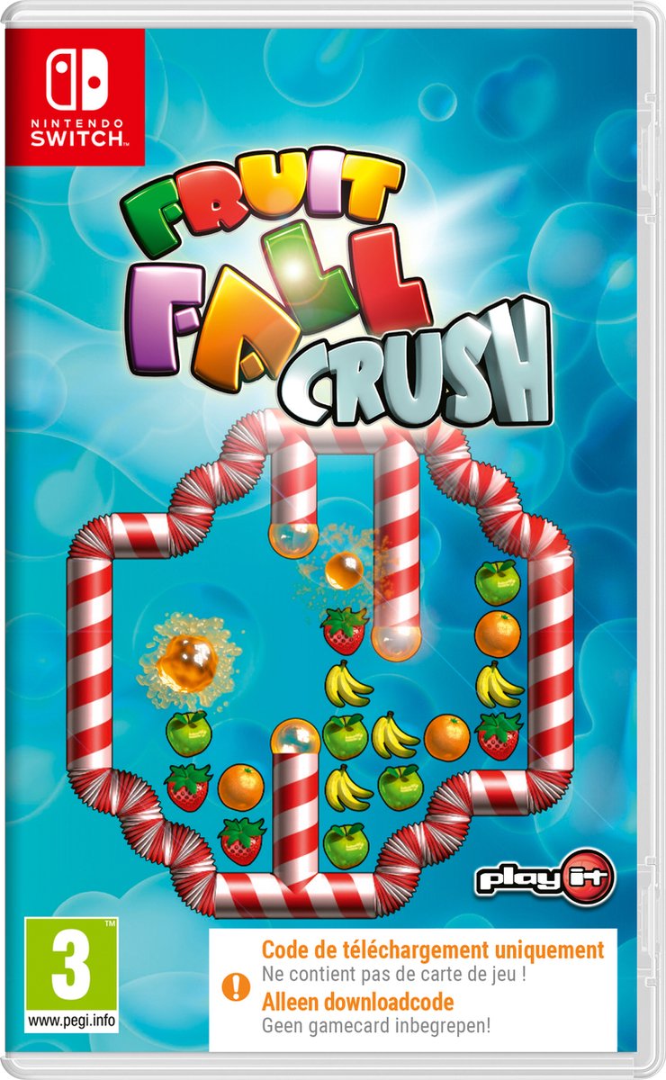 FruitFall: Crush (Code in a Box) (Switch), Nacon