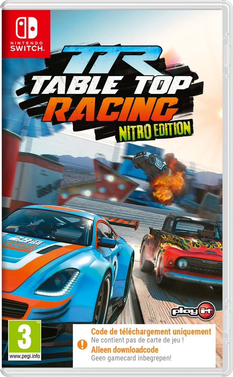 Table Top Racing - Nitro Edition (Code in a Box) (Switch), Nacon