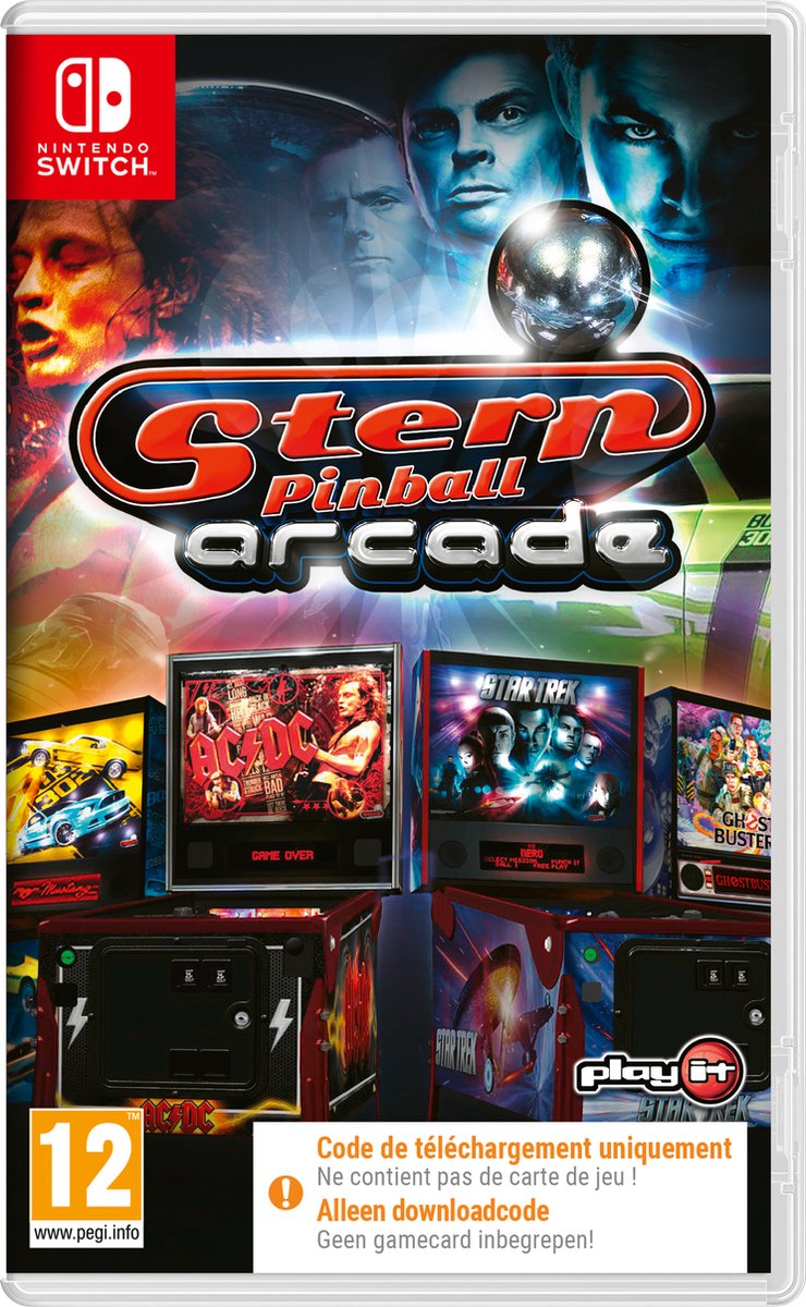 Stern Pinball Arcade (Code in a Box) (Switch), Nacon