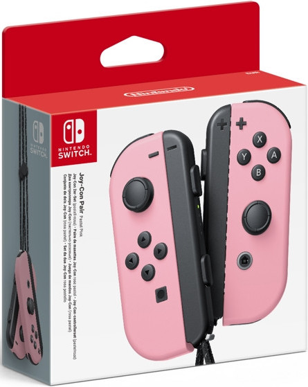 Joy-Con Controllers Paar (Pastel Roze) (Switch), Nintendo