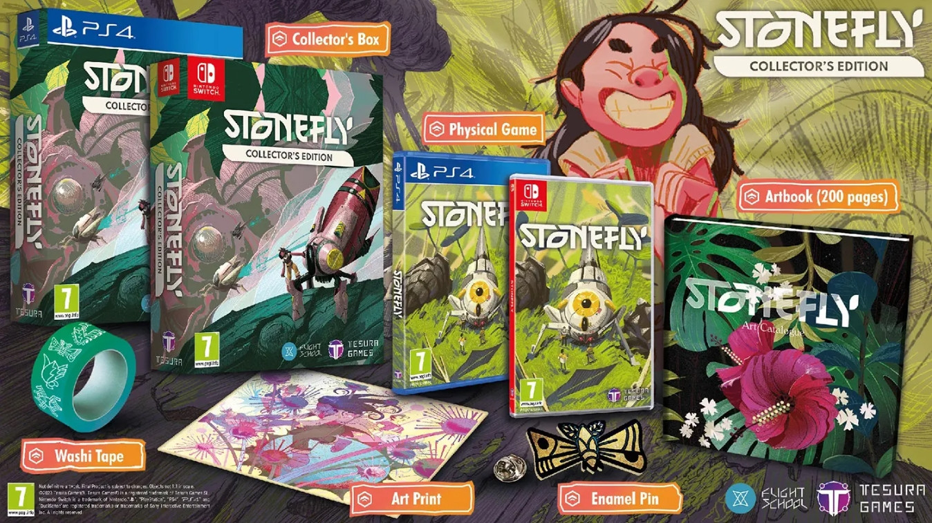 Stonefly - Collector's Edition (PS4), Tesura Games