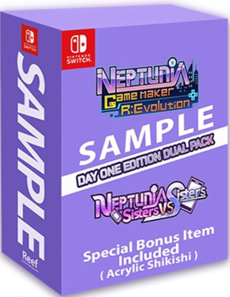 Neptunia GameMaker R:Evolution & Sisters VS Sisters - Day One Edition - Double Pack (Switch), Idea Factory