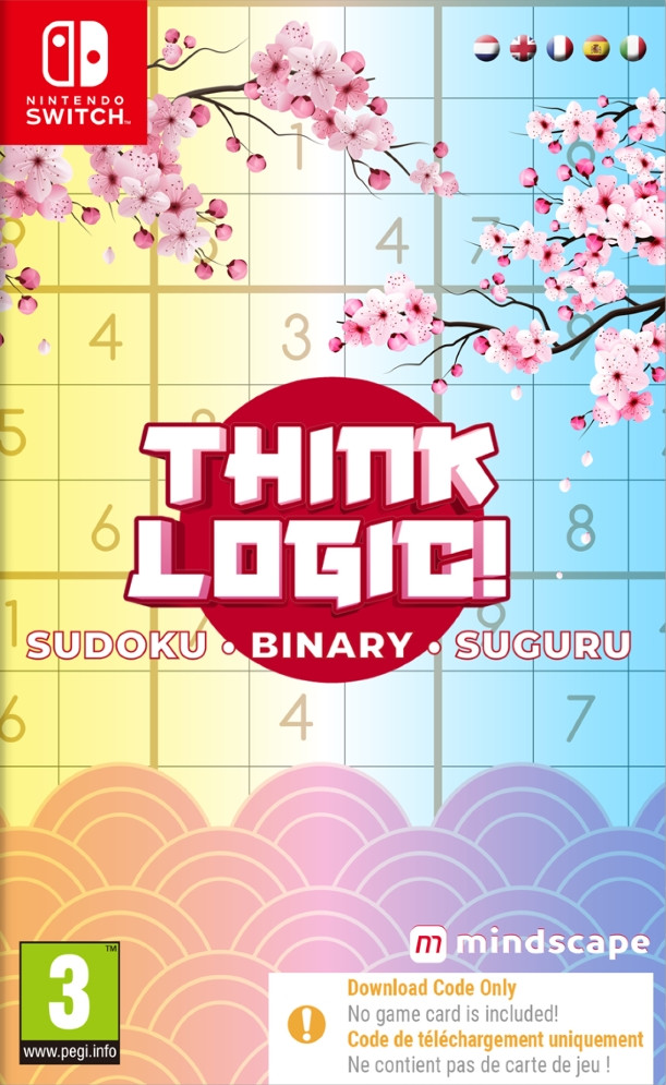 Think Logic! Sudoku - Binary - Suguru (Code in a Box)