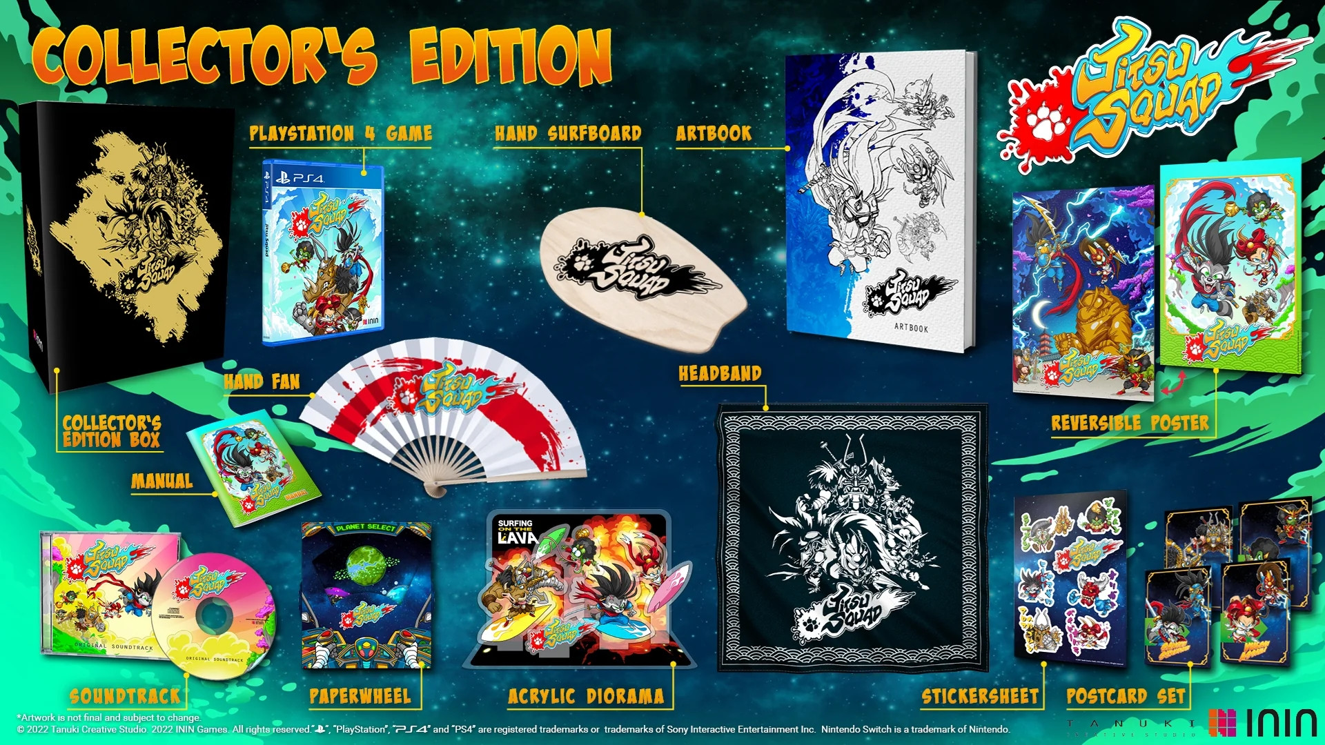 Jitsu Squad - Collector's Edition (Strictly Limited) (PS4), Inin Games