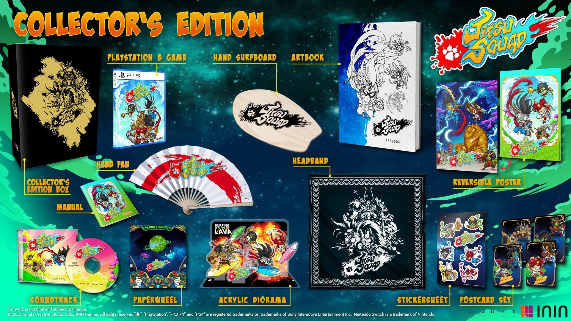 Jitsu Squad - Collector's Edition (Strictly Limited) (PS5), Inin Games