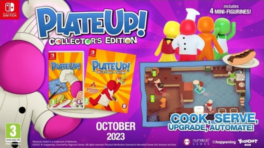 Plate Up! - Collector's Edition (PS4), Numskull Games