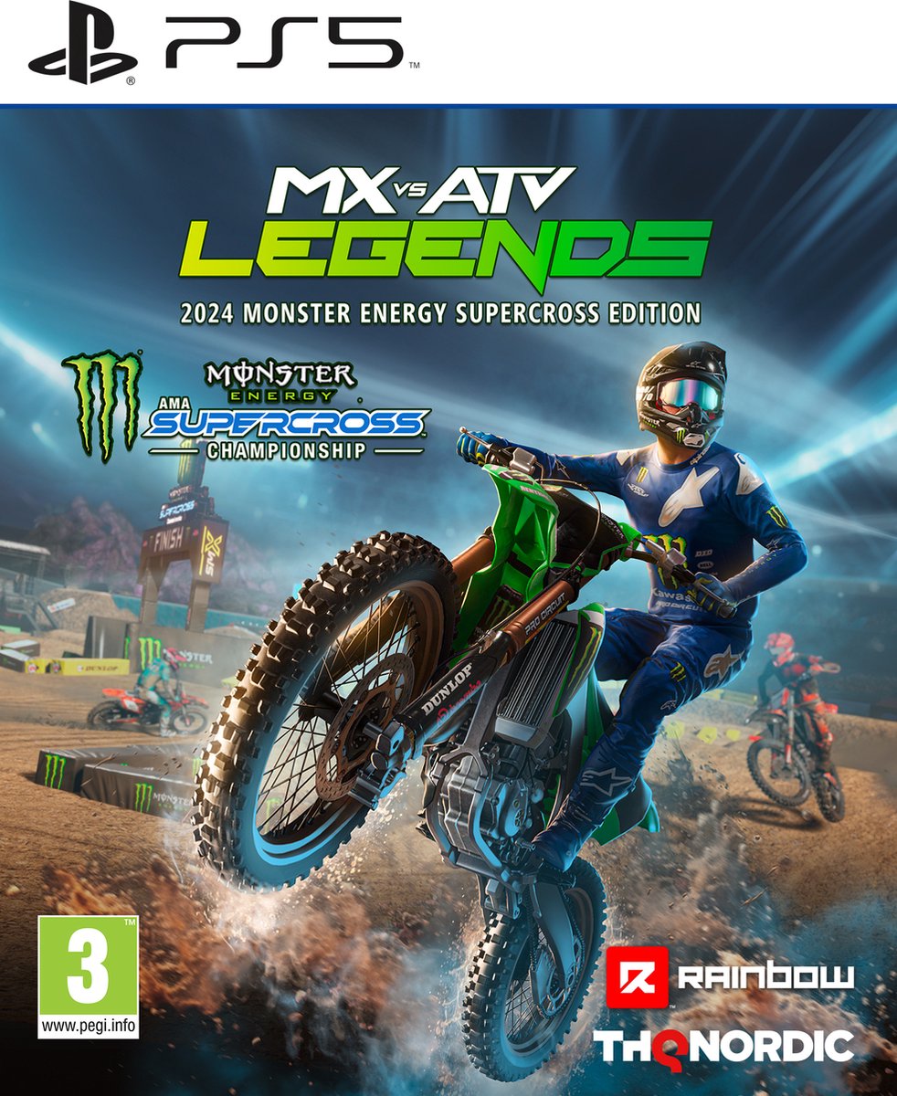 MX vs ATV: Legends - 2024 Monster Energy Supercross Edition (PS5), Rainbow Studios