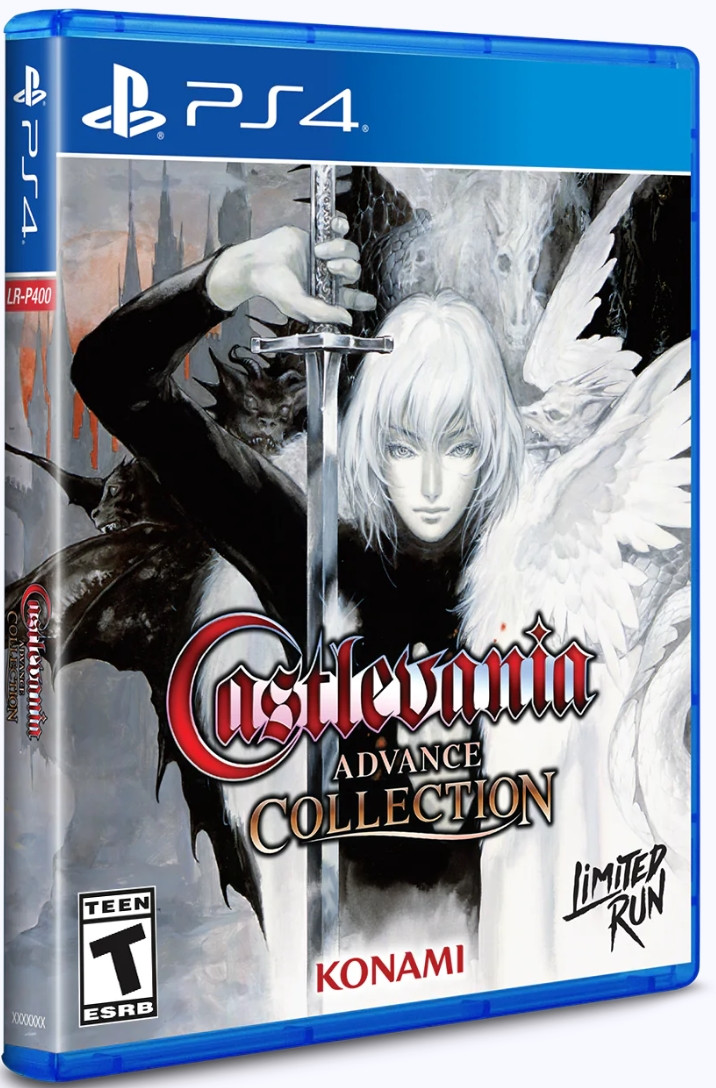 Castlevania: Advance Collection - Cover of Aria of Sorrow (Limited Run) (PS4), Konami