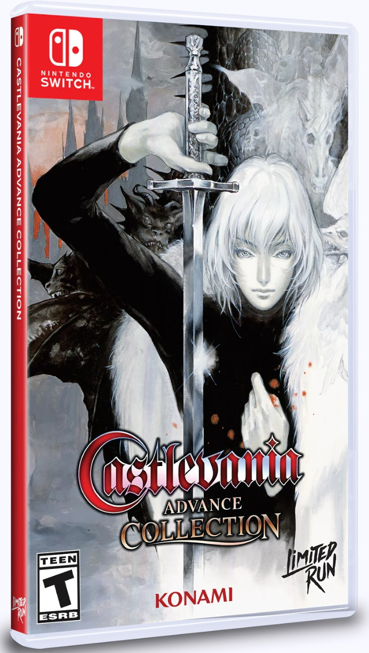 Castlevania: Advance Collection - Cover of Aria of Sorrow (Limited Run) (Switch), Konami