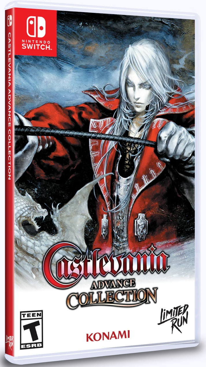 Castlevania: Advance Collection - Cover of Harmony of Dissonance (Limited Run) (Switch), Konami