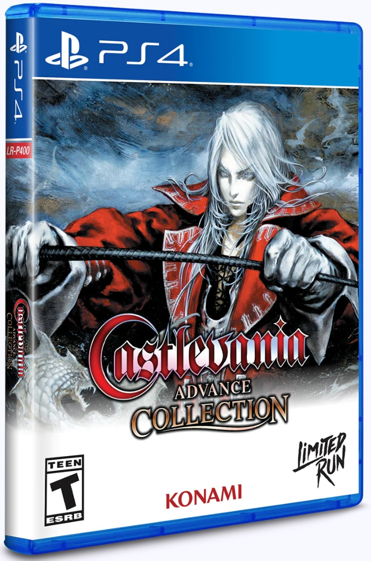Castlevania: Advance Collection - Cover of Harmony of Dissonance (Limited Run) (PS4), Konami