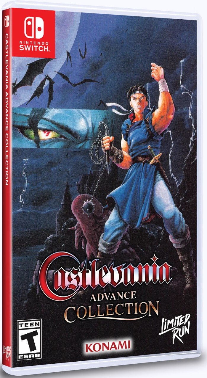 Castlevania: Advance Collection - Cover of Dracula X (Limited Run) (Switch), Konami