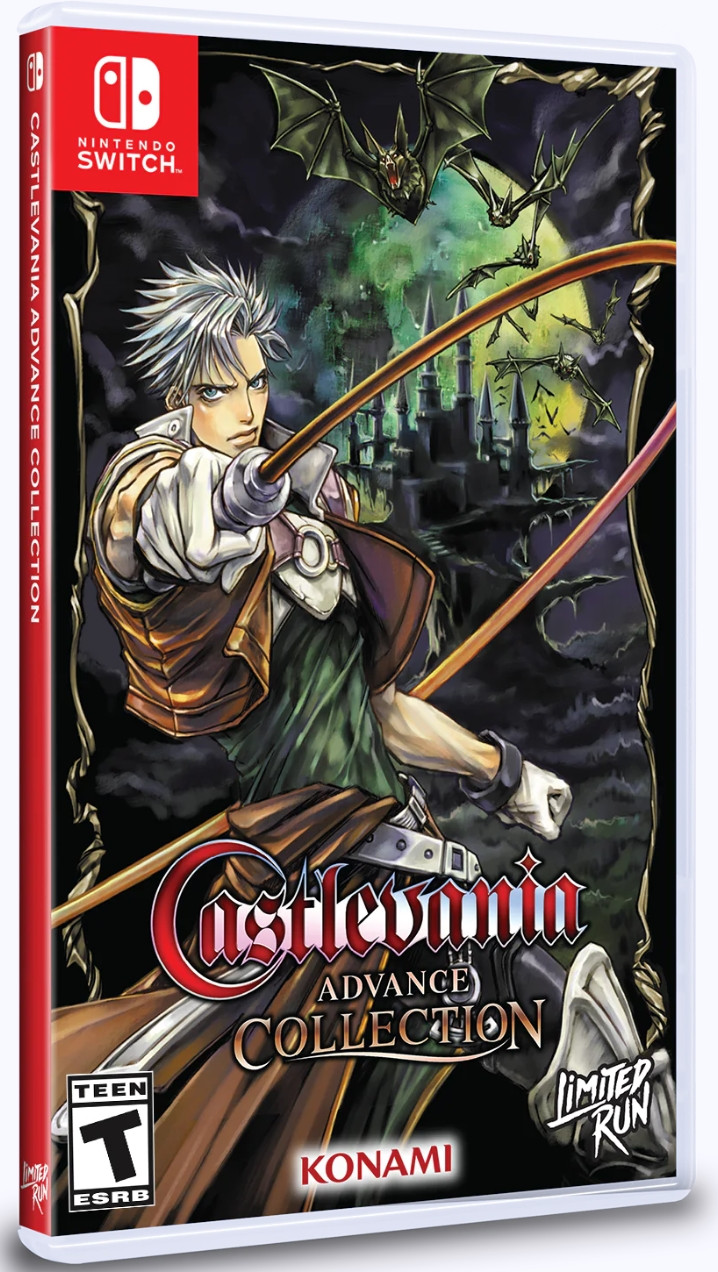 Castlevania: Advance Collection - Cover of Circle of the Moon (Limited Run) (Switch), Konami