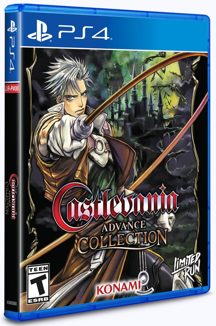 Castlevania: Advance Collection - Cover of Circle of the Moon (Limited Run) (PS4), Konami