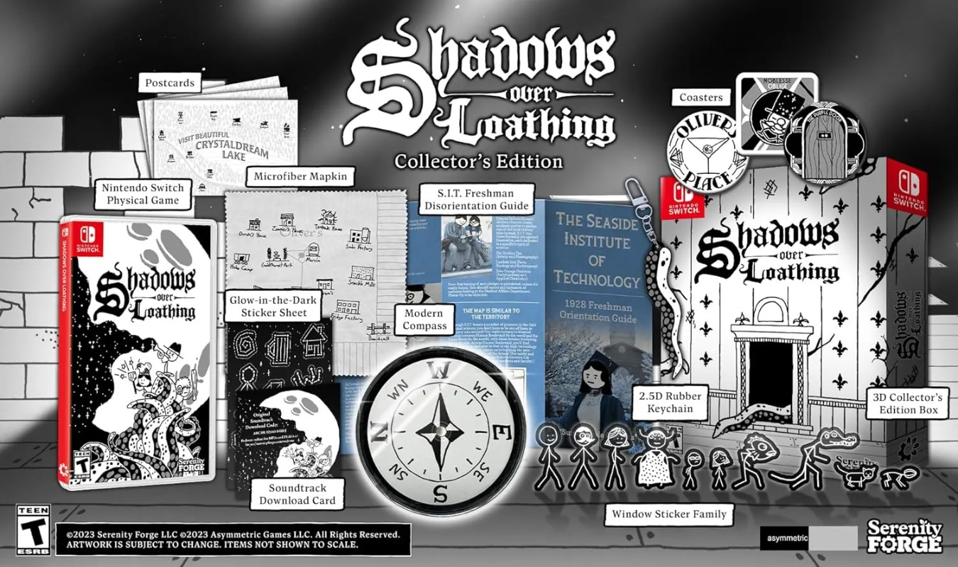 Shadows over Loathing - Collector's Edition (USA Import) (Switch), Serenity Forge
