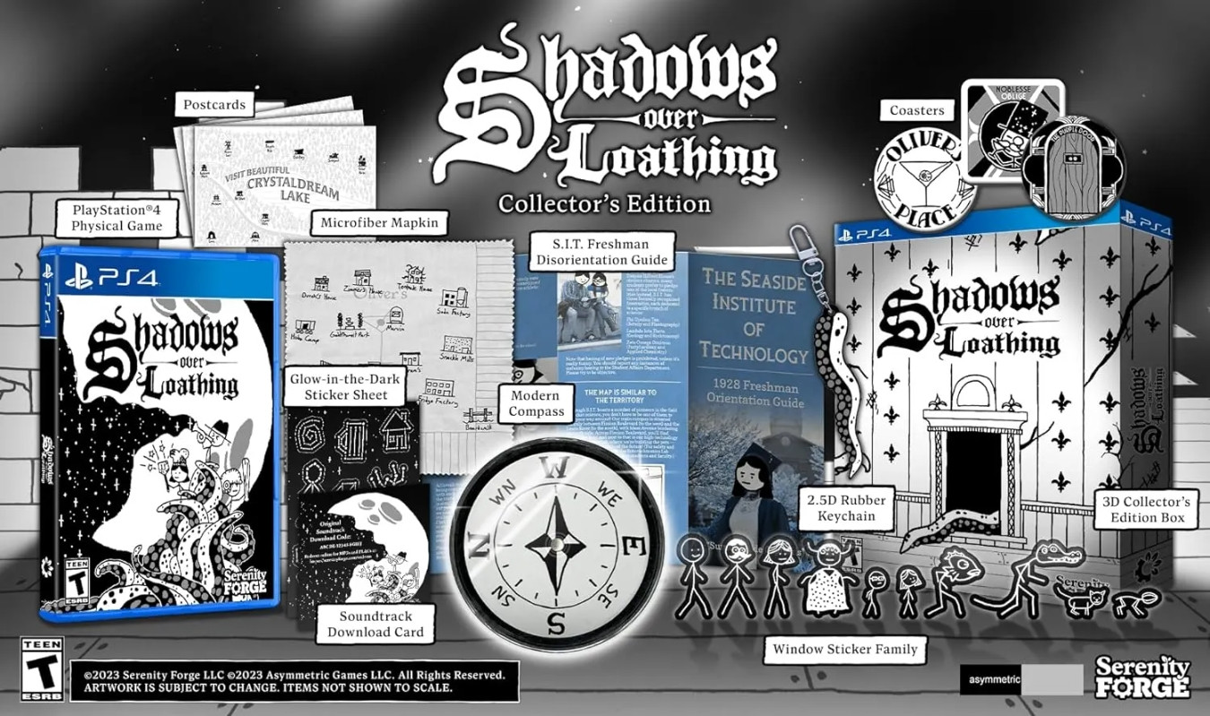 Shadows over Loathing - Collector's Edition (USA Import) (PS4), Serenity Forge