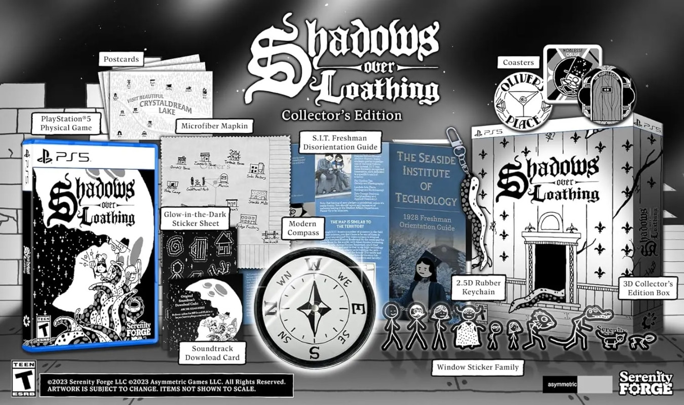 Shadows over Loathing - Collector's Edition (USA Import) (PS5), Serenity Forge