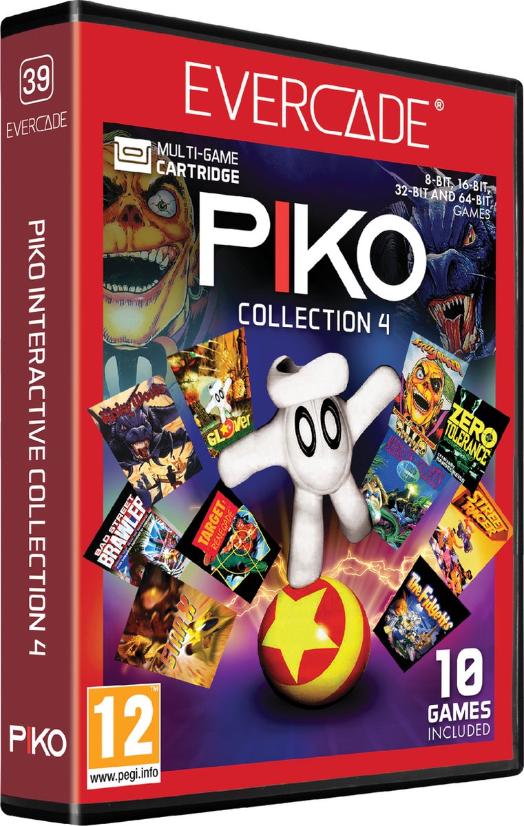 Evercade Piko Interactive - Collection 4 (10 games) (hardware), Evercade