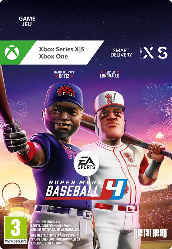 Super Mega Baseball 4 (Xbox Download) (Xbox Series X), Electronic Arts