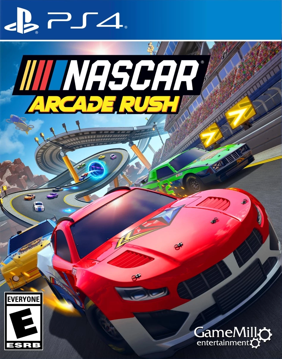 Nascar Arcade Rush (USA Import) (PS4), GameMill Entertainment