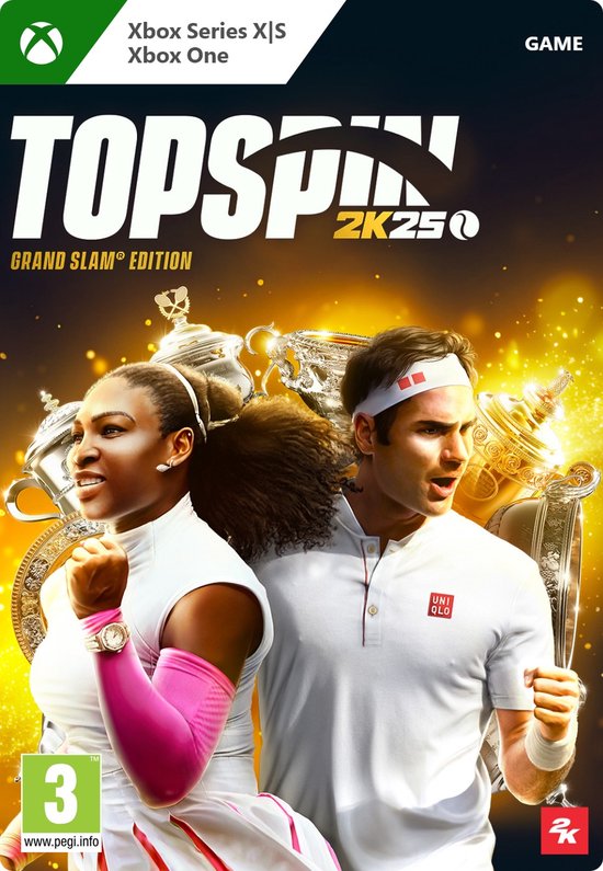 TopSpin 2K25 -  Grand Slam Edition (Xbox Download) (Xbox Series X), 2K Sports