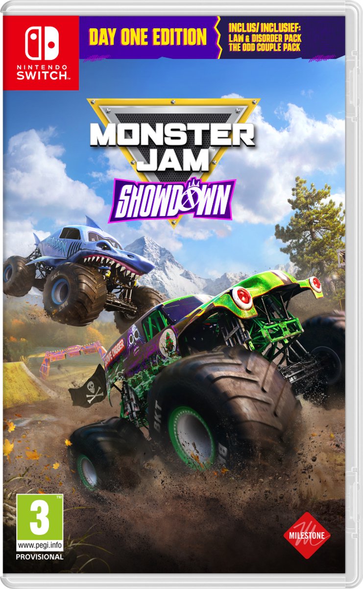 Monster Jam: Showdown - Day One Edition (Switch), Plaion