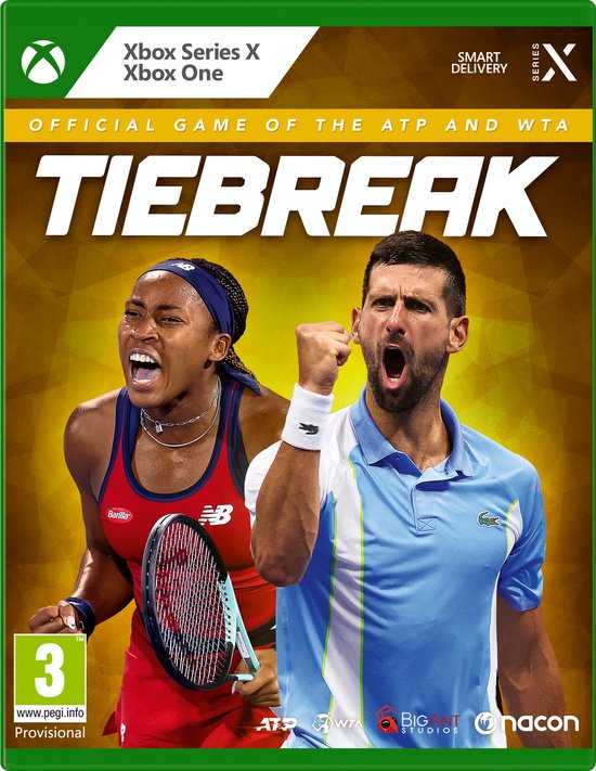 TieBreak: Official Game of the APT & WTA (Xbox One), Nacon
