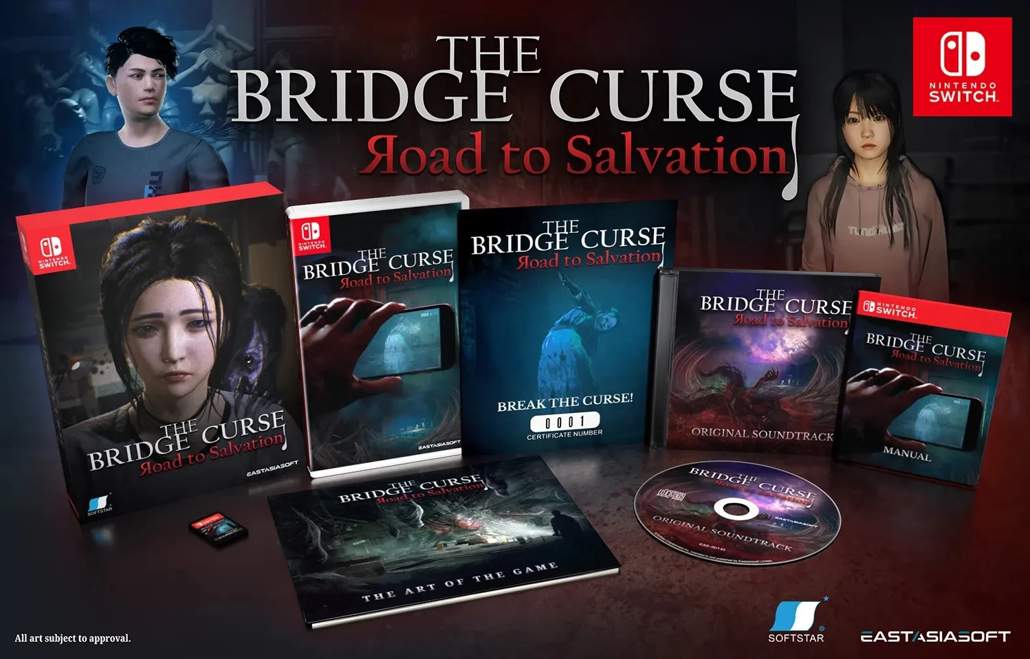 The Bridge Curse: Road to Salvation - Limited Edition (Asia Import) (Switch), EastAsiaSoft