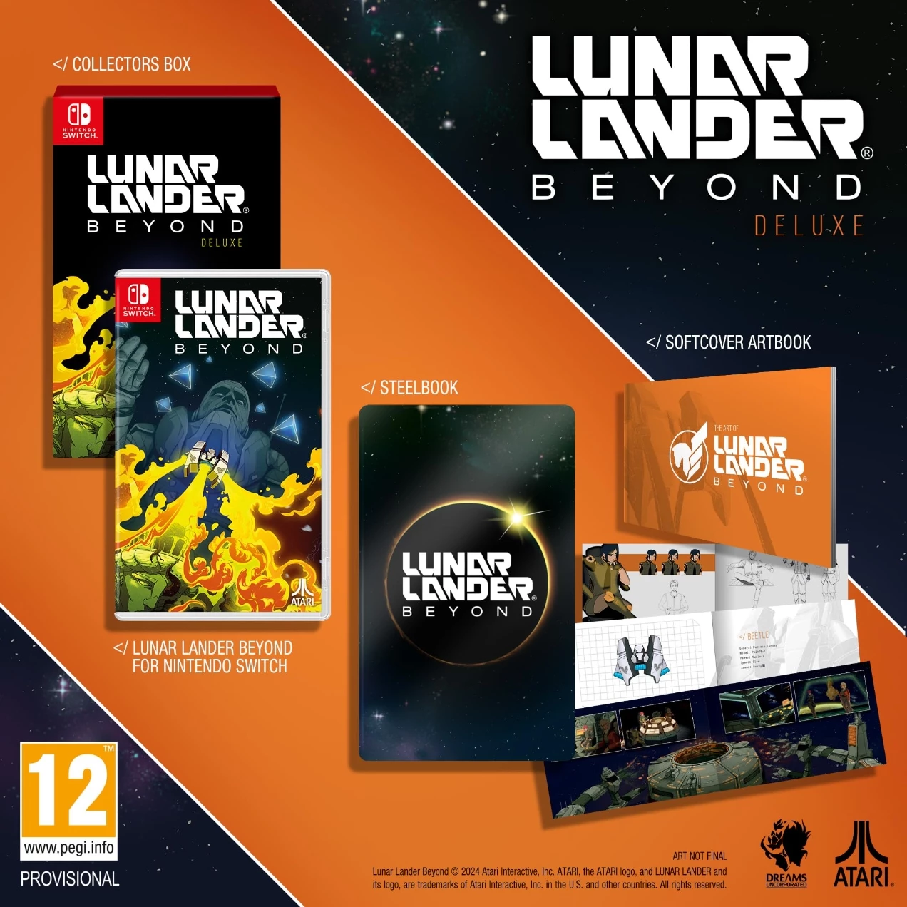 Lunar Lander: Beyond - Deluxe Edition (Switch), Atari