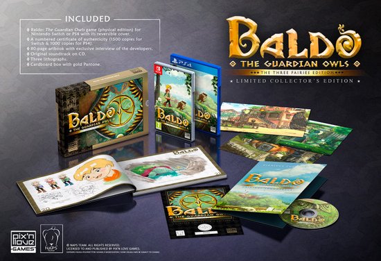 Baldo: The guardian Owls - Collector's Edition (Switch), Pix'n Love Games