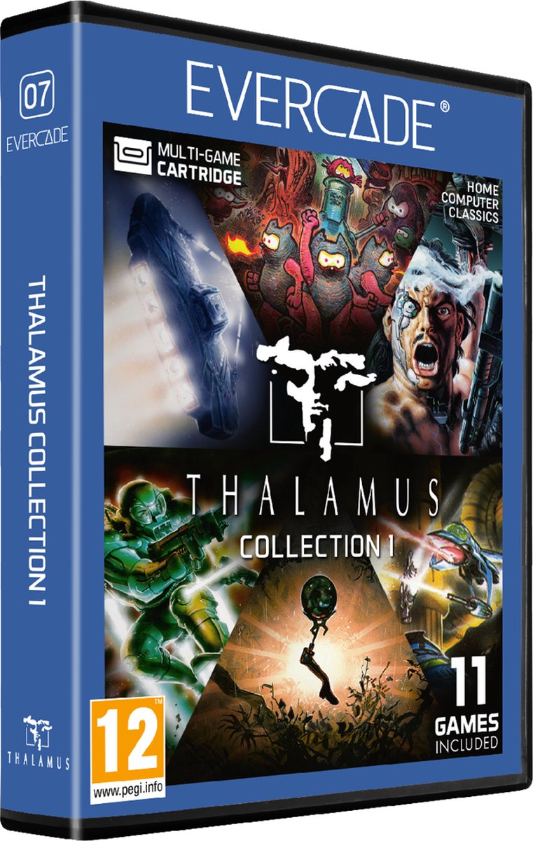 Evercade Thalamus - Collection 1 (hardware), Evercade