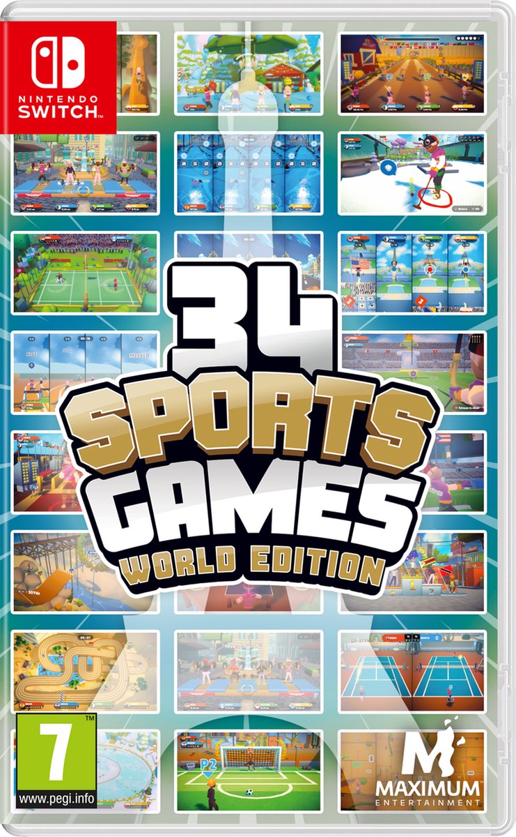34 Sports Games: World Edition (Switch), Maximum Entertainment