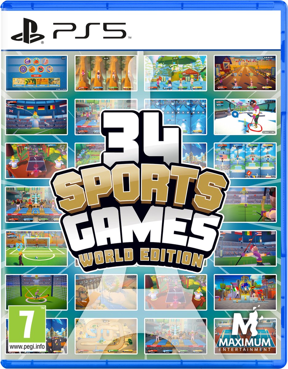 34 Sports Games: World Edition (PS5), Maximum Entertainment