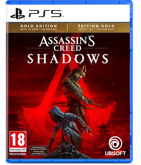Assassin's Creed: Shadows - Gold Edition (PS5), Ubisoft