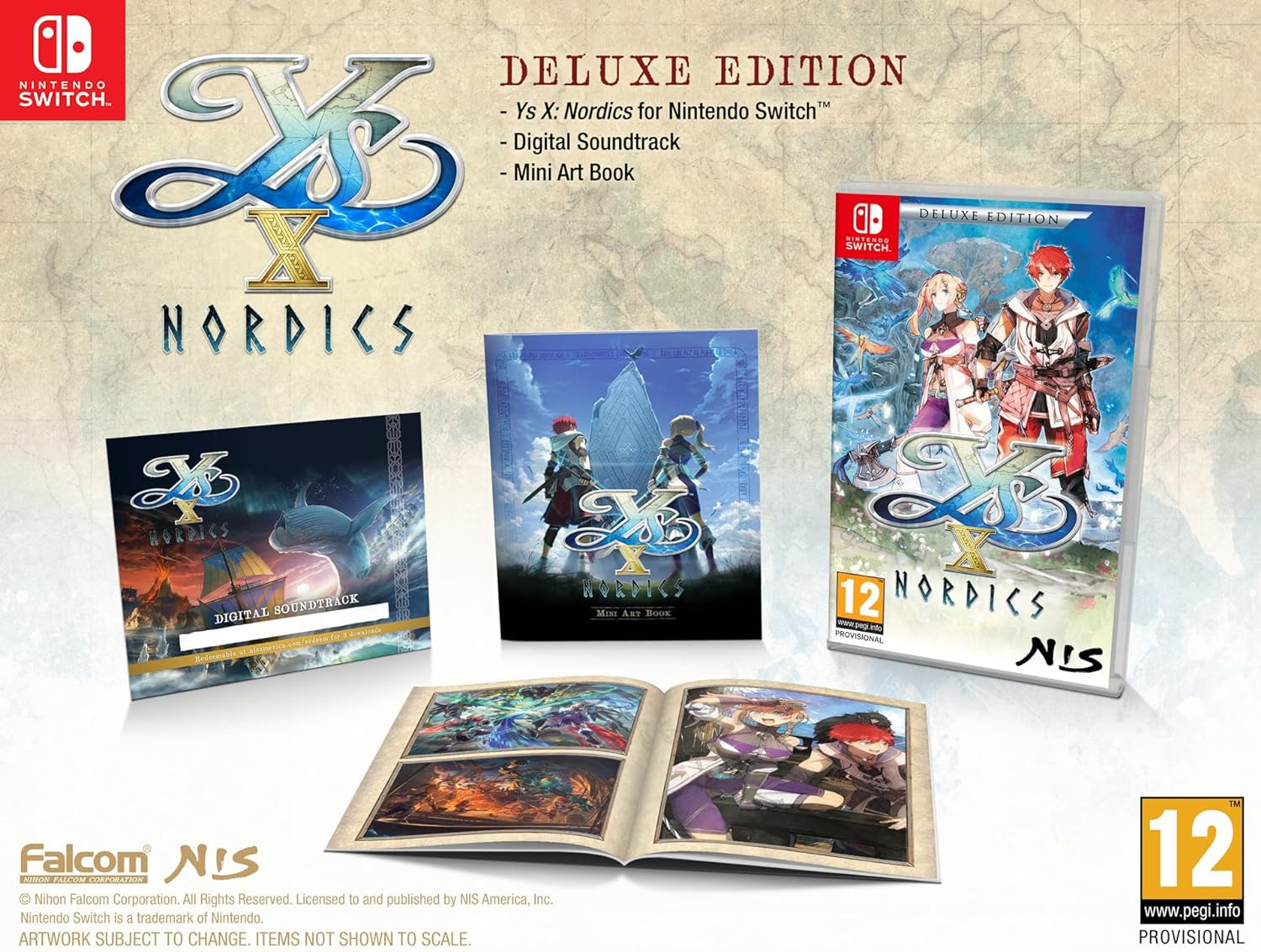YS X: Nordics - Deluxe Edition (Switch), NIS America