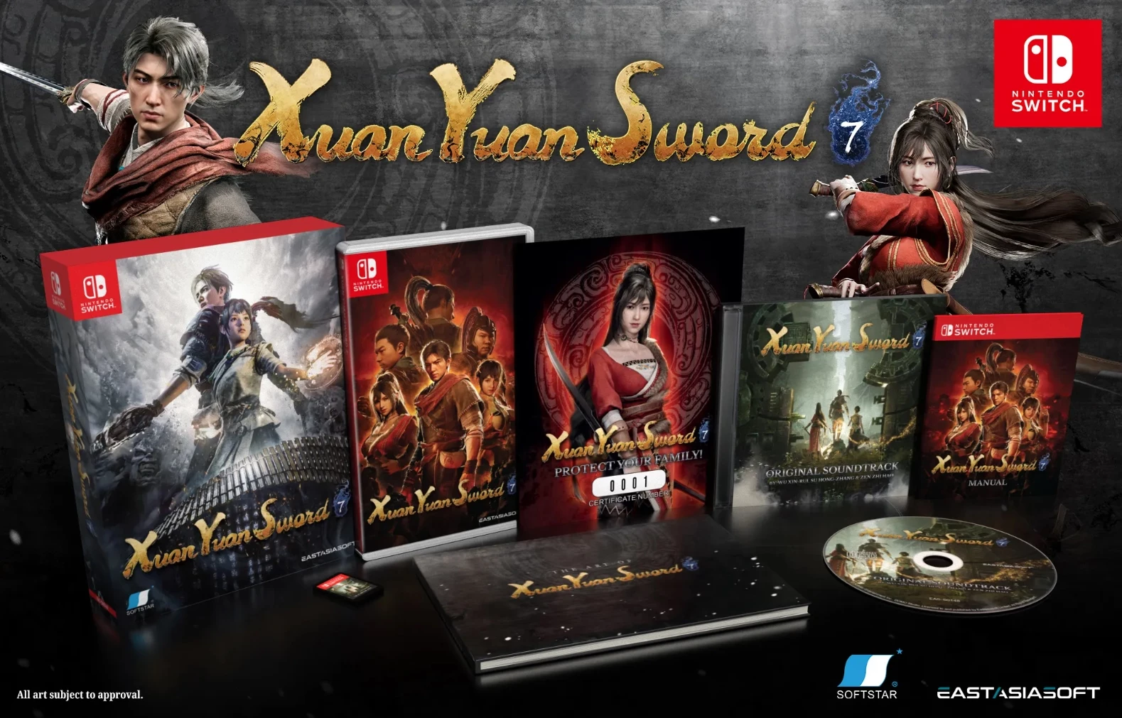 Xuan Yuan Sword VII - Limited Edition (Asia Import) (Switch), EastAsiaSoft