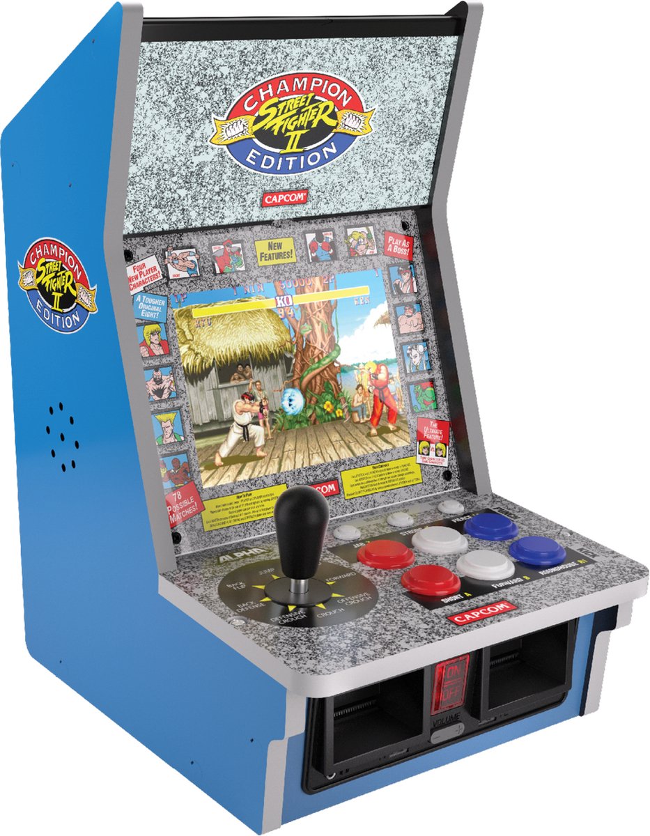 Evercade - Alpha Bartop Arcade: Street Fighter (hardware), Evercade