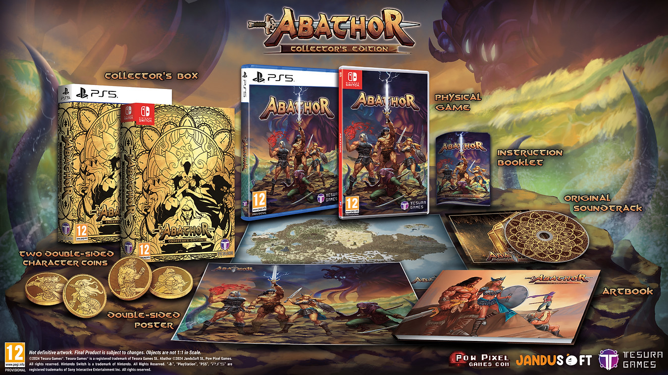 Abathor - Collector's Edition (PS5), Tesura Games