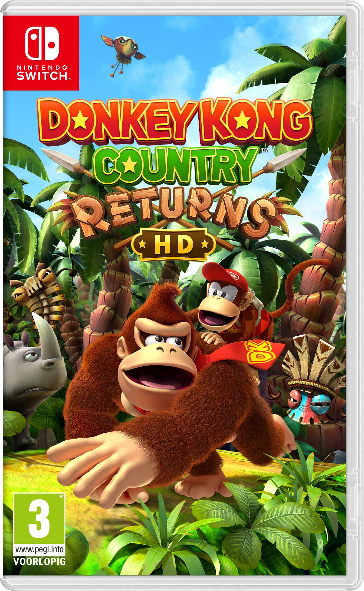 Donkey Kong Country Returns HD (Switch), Nintendo