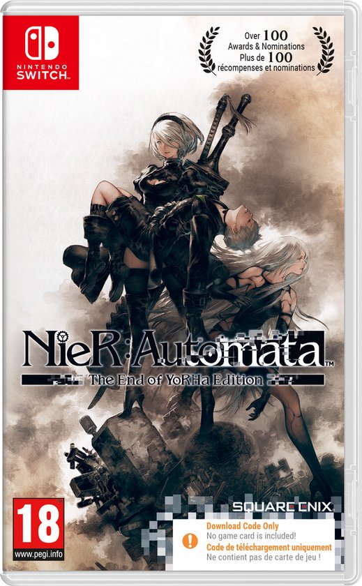 NieR: Automata - The End of YorHa Edition (Code in a Box) (Switch), Square Enix