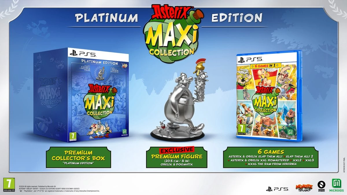 Asterix: Maxi Collection - Platinum Edition (PS5), Microids