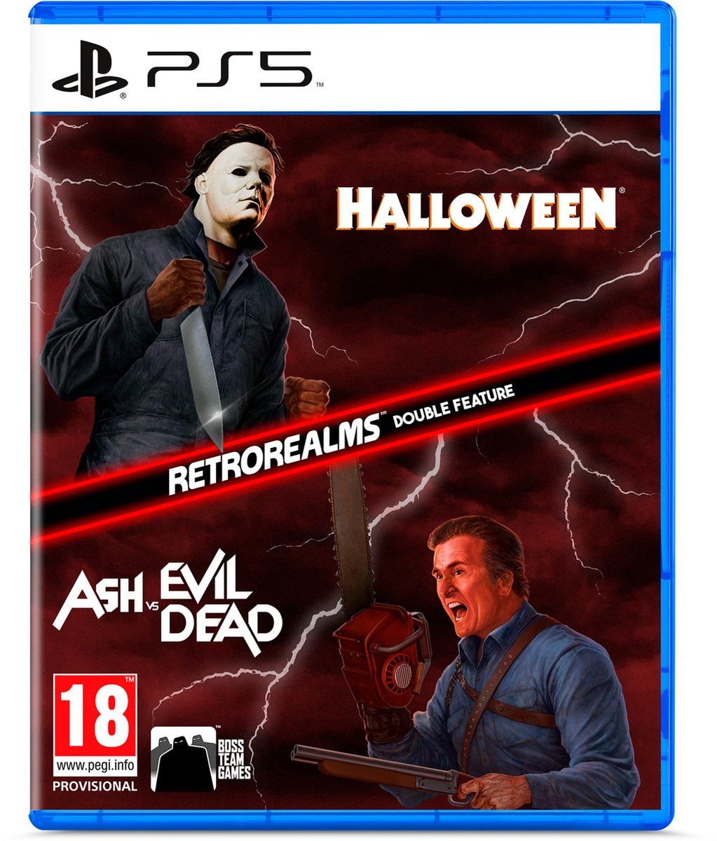 Halloween & Ash vs. Evil Dead - Retro Realms Double Feature (PS5), RetroRealms