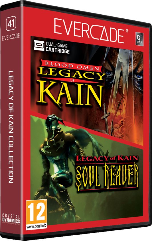 Evercade Legacy of Kain - Cartridge 1 (2 games) (hardware), Evercade