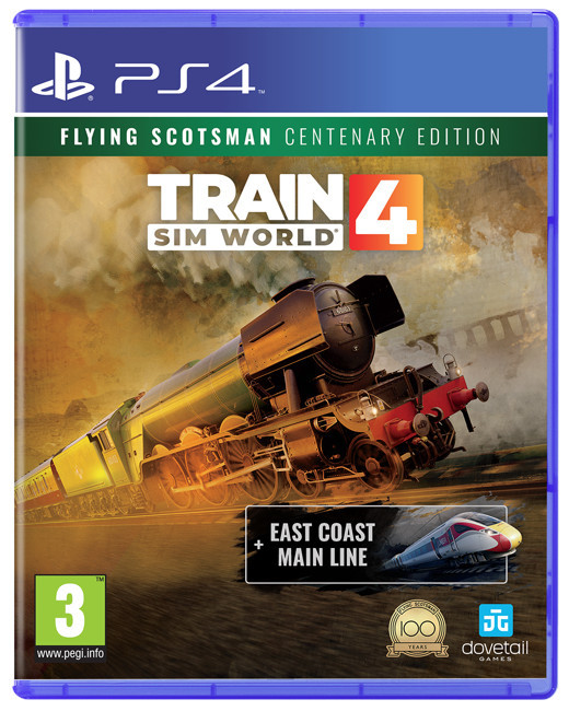 Train Sim World 4: Flying Scotsman - Centenary Edition (PS4), Dovetail Games