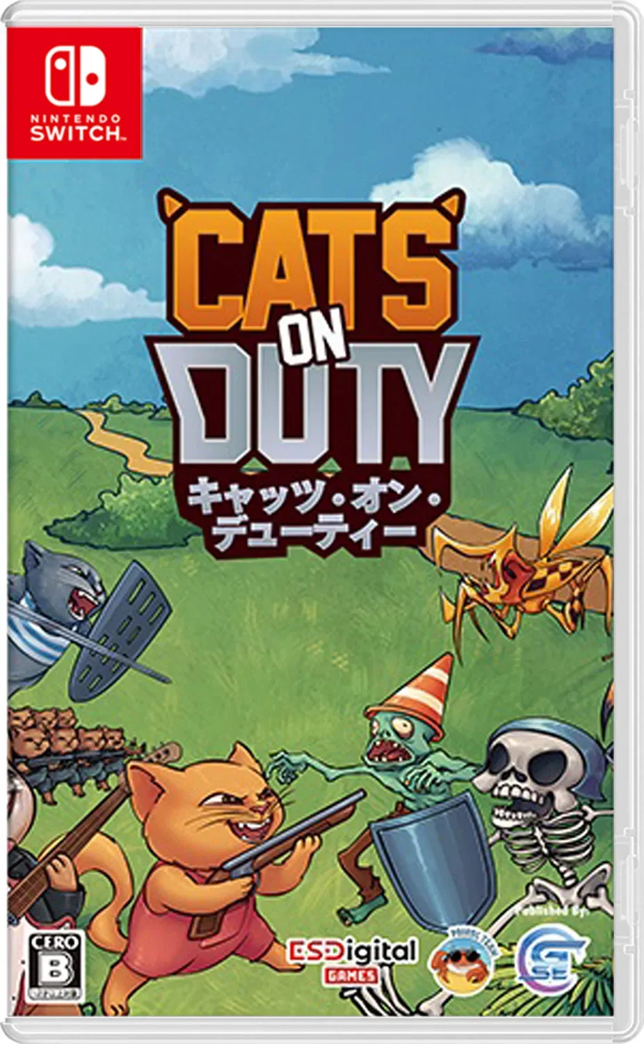 Cats on Duty (Japan Import) (Switch), Game Source Entertainment