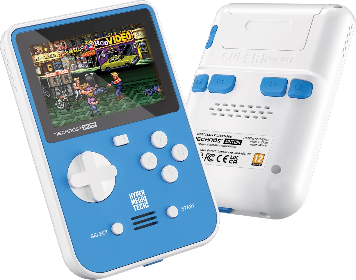 Super Pocket Gaming Handheld - Technos  Edition (15 games) (hardware), Hyper Mega Tech