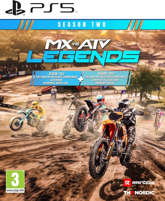 MX vs ATV Legends - Season Two Edition (PS5), Rainbw