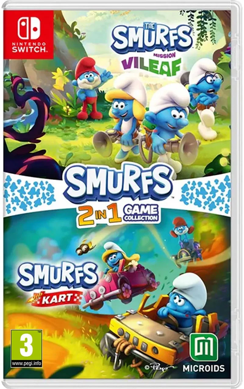 De Smurfen - 2 in 1 Game Collection (Switch), Microids